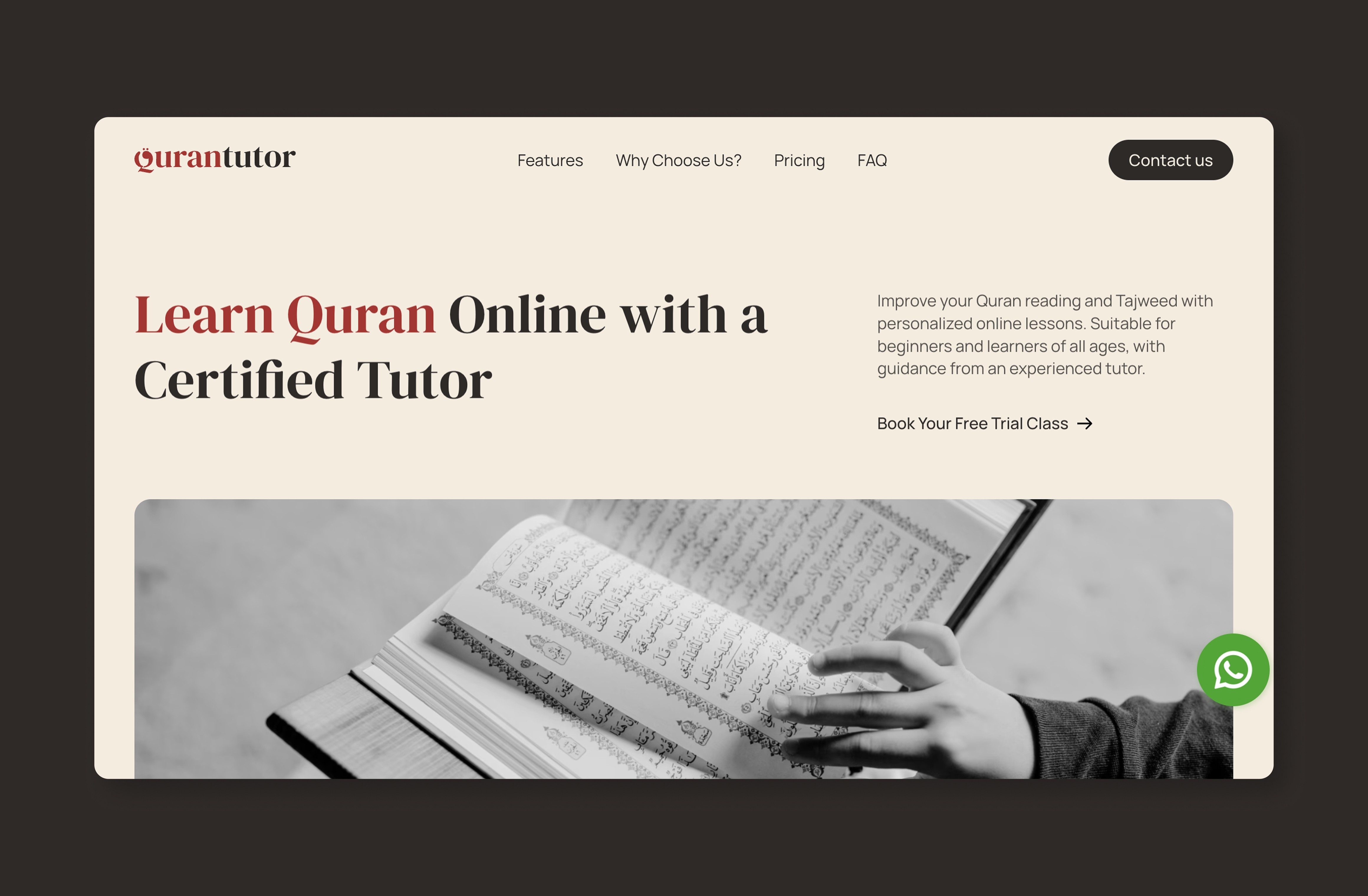 Hero Section, Web Design