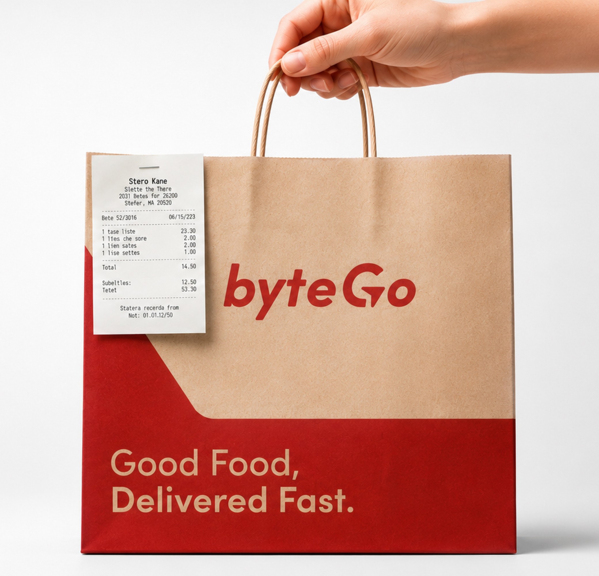 Packaging, Paper Bag, Food Delivery bag